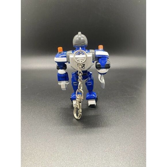 Patrol Robot Galaxy Game Keychain Online World 4" Blue Super Hero Robocop - Picture 2 of 2